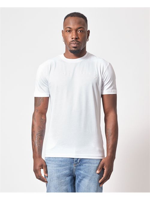 T-shirt girocollo Richmond X con logo in rilievo RICHMOND X | UMP25009TSWHITE